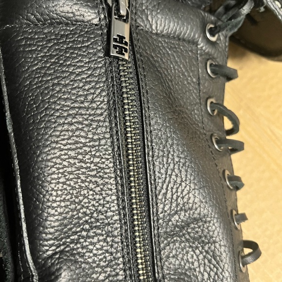 NWT - Tory Burch Black Oxford Boots- Size 6 - Picture 9 of 11